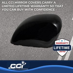 Coast to Coast Exterior Mirror Cover, Full Replacement, Gloss Black, ABS Plastic, Set of 2 – CCIMC67542RBK
