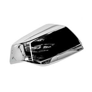 Coast to Coast Exterior Mirror Cover, Top Half, Replacement, Plated, Chrome, ABS Plastic, Set of 2 – CCIMC67548