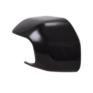 Coast to Coast Exterior Mirror Cover, Top Half Replacement, Black, ABS Plastic, Set of 2, Without Turn Signal Cutout – CCIMC67552BLK