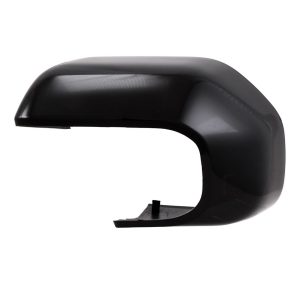 Coast to Coast Exterior Mirror Cover, Top Half Replacement, Black, ABS Plastic, Set of 2, Without Turn Signal Cutout – CCIMC67552BLK