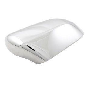 Coast to Coast Exterior Mirror Cover, Full Replacement, Chrome Plated, ABS Plastic, Set of 2, With Turn Signal Cutout – MC67553R