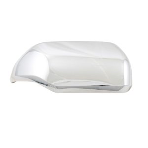 Coast to Coast Exterior Mirror Cover, Full Replacement, Chrome Plated, ABS Plastic, Set of 2, With Turn Signal Cutout – MC67553R
