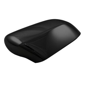 Coast to Coast Exterior Mirror Cover, Full Replacement, Painted, Gloss Black, ABS Plastic, Set of 2, With Turn Signal Cutout – MC67553RBK
