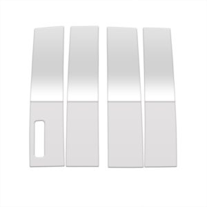 Coast to Coast Body Pillar Cover, Polished, Stainless Steel, 4 Piece, With Cutout for Keypad – CCIPC459