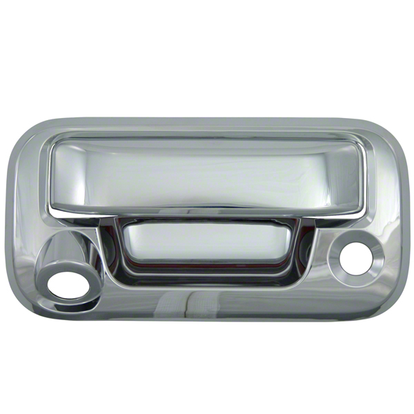 Coast to Coast Tailgate Handle Cover, Chrome Plated, ABS Plastic, Pull Handle Type, With Tailgate Handle Trim, With Keyhole – CCITGH65511