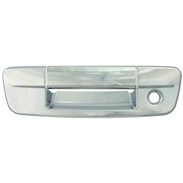 Coast to Coast Tailgate Handle Cover, Chrome Plated, ABS Plastic, With Tailgate Handle Trim, With Keyhole, Without Back Up Camera Hole – CCITGH65514