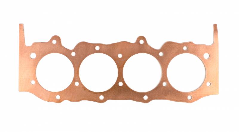 Cometic Cylinder Head Gasket, For Use with Ford 429-460, 4.52 Inch Bore, Copper, 0.043 Inch Compressed Thickness, Single – C15421-043