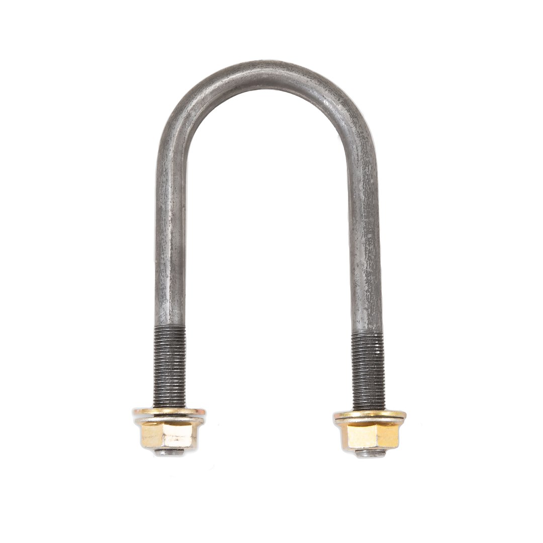 Connx Leaf Spring Axle U Bolt, Leaf Spring Axle U Bolt Kit, 5.10 Inch Length, 2-3/8 Inch Width, 1/2 Inch -20 Nut Size, Round – UBK238510