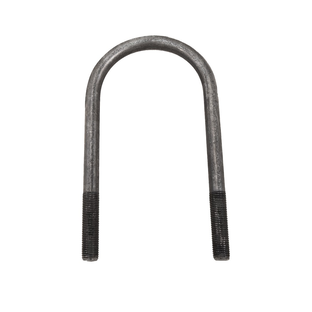 Connx Leaf Spring Axle U Bolt, 6-1/2 Inch Length, 3 Inch Width, 1/2 Inch -20 Nut Size, Round, With 1 U-Bolt/ 2 Nuts/ 2 Washers – UBK300650