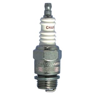Champion Spark Plug, Copper Plus, Small Engine Spark Plug, Non Resistor, Nickel Copper Alloy, 0.500 Inch Thread Reach, Gasket Seat – 555