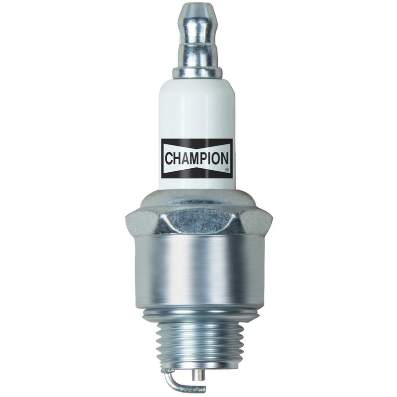 Champion Spark Plug, For Use Small Engines, Non Resistor Plug, Nickel Copper Alloy Center Electrode, J19LM Plug Type, Pack of 8 – 861-1