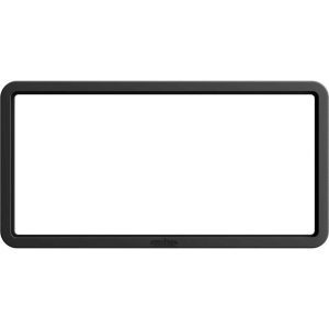 Cruiser License Plate Frame, Flex-Trim ™, Without Design, Without Illumination, Black, Plastic, Frame Only – 34251