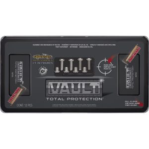 Cruiser License Plate Frame, Vault, Without Design, Black, ABS Plastic – 62702