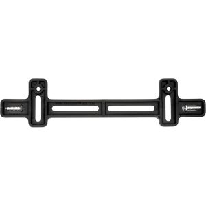 Cruiser License Plate Bracket, Black, Plastic, With Two Standard #2 Philips Fasteners – 79050