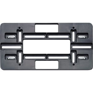 Cruiser License Plate Bracket, Black, Plastic, With Four Standard #2 Philips Fasteners – 79150