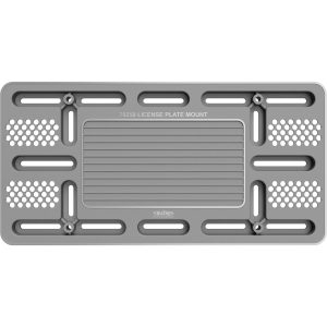 Cruiser License Plate Bracket, Findmyauto™, Supports Galaxy Smart Tag+/ Apple Air Tag and Tile Mate Devices, ABS Plastic – 79250