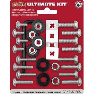 Cruiser License Plate Mounting Hardware, For Domestic and Import Vehicles, Stainless Steel – 81500