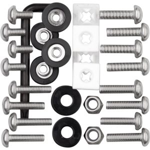 Cruiser License Plate Mounting Hardware, For Domestic and Import Vehicles, Stainless Steel – 81500