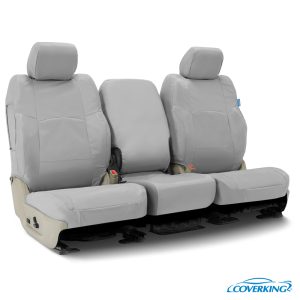 Coverking Seat Cover, Custom, Bucket, Cordura/Ballistic, Light Gray, Set of 2 – CSC1E2NS7197