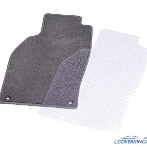 Coverking Floor Mat, Direct-Fit, Clear Nibbed, 3 Piece, With Plastic Grommets – DFMB5FFD10211B1