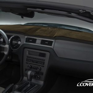 Coverking Dash Board Cover, Custom Tailored, Brown, Velour, All Vent/ Cup Holder/ Airbags and Sensor Openings Pre-Cut – CDCV4