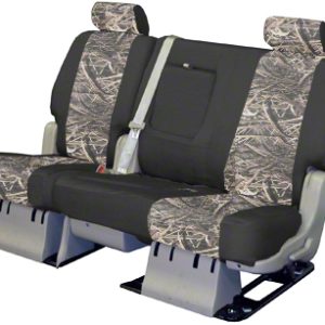 Coverking Seat Cover, Custom, Bench – 60/40 with 3 Removable Headrests, Neosupreme, Mossy Oak Shadow Grass Blades with Black Sides – CSC2MO07CH9628