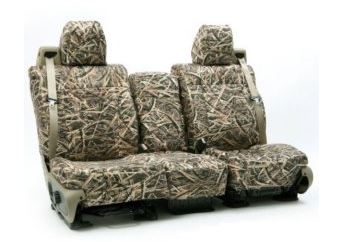 Coverking Seat Cover, Custom, Bench – 60/40 with 3 Removable Headrests, Neosupreme, Mossy Oak Shadow Grass Blades, For One Row – CSCMO07FD8448