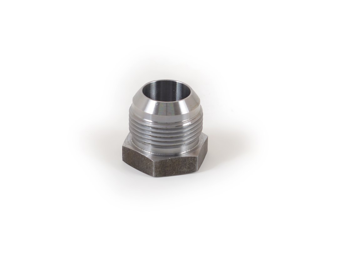 Canton Weld-IN Bung, 16AN Male, Steel, Single – 20-878