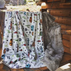 Camp Casual Picnic Blanket, The Throw, 50 Inch X 60 Inch, Grey, Polyester, Machine Washable – CC-005RTG
