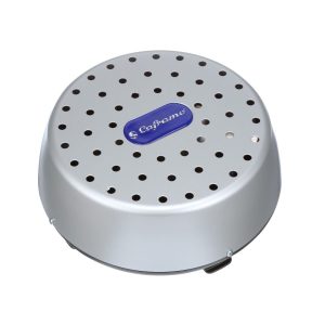 Caframo Dehumidifier, Stor-Dry™, 10.1 Inch Diameter X 4-1/2 Inch Height, 120 Volt AC, 60 Hz, 70 Watts, 256 Btu, Silver – 9406CAABX