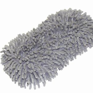 Carrand Car Wash Sponge, Used to Remove Bugs and Tar from Windows and Mirrors, Chenille Microfiber, Single – 40112