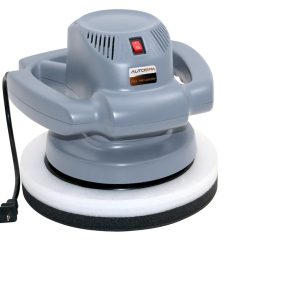 Carrand Polisher, 3300 RPM, 120 Volt, 10 Inch Diameter, With Foam Applicator Bonnet and Microfiber Removal Bonnet – 94001AS