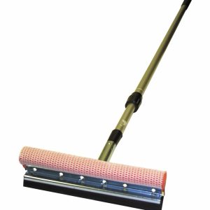 Carrand Squeegee, 10 Inch Head, Epdm Pliable Blade, With 4 to 7 Foot Extendable Handle – 9500