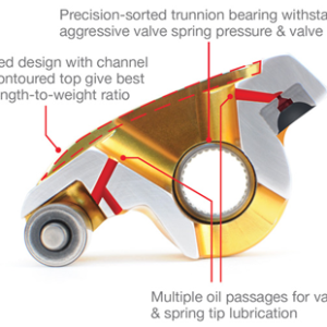 Comp Cams Rocker Arm, Ultra-Gold ™, Chevy Big Block 6.5L-7.4L/396-454 Cubic Inch, 7/16 Inch Stud Diameter, 1.7 Ratio, Non Self Aligning – 19021-16