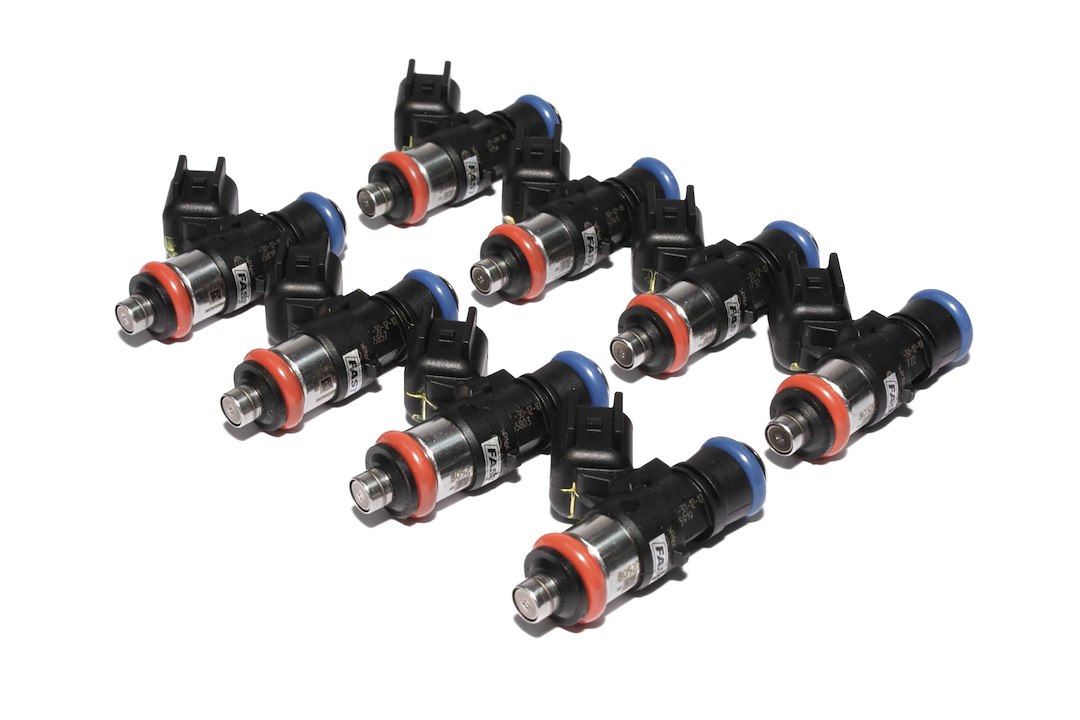 Comp Cams Fuel Injector, EV6, 65 Pounds Per Hour Flow Rate, Uscar Connector, High Impedance, Set of 8 – 30657-8
