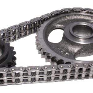 Comp Cams Timing Gear Set, Hi-Tech ™, For Use with 1955 to 1982 Pontiac 326-455, Chain Driven, Double Roller, +/- 4 Degree Adjustable – 3112CPG