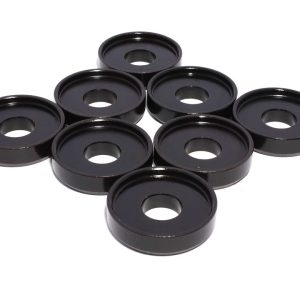 Comp Cams Valve Spring Locator, Spring Cup, 0.623 Inch Spring Inside Diameter/ 1.568 Inch Spring Outside Diameter, 0.300 Inch Thick, Set of 8 – 4698-8