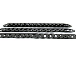 Comp Cams Valve Spring Shim, 0.015/ 0.030/ 0.060 Inch Thick, 0.645 Inch Inside Diameter, 1.640 Inch Outside Diameter, Set of 16 Each – 4756CPG