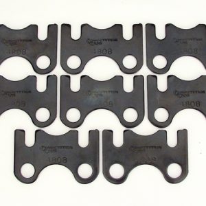 Comp Cams Pushrod Guide Plate, For Use with Chevy Small Block, 5/16 Inch Pushrod, 7/16 Inch Stud Diameter, Flat Plate Style, Black Oxide – 4808-8