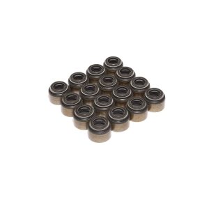 Comp Cams Valve Stem Seal, Positive Stop, Viton, 11/32 Inch Valve Stem Diameter, 0.494 Inch Guide Outside Diameter, Set of 16 – 506-16