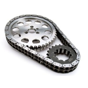 Comp Cams Timing Gear Set, Chain Driven, Double Roller, +/- 8 Degree Adjustable, 9 Keyway Crankshaft Gear, Steel Billet Gears – 7100
