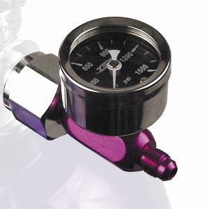 Comp Cams Gauge Nitrous Oxide Pressure, 1-1/2 Inch, Full Sweep Mechanical, Analog Display, 0-1500 PSI, Black Face/ Chrome Bezel/ White Needle – 82005