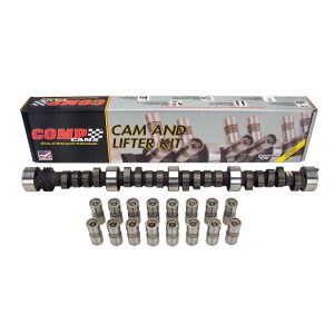 Comp Cams Camshaft and Lifter Kit, Magnum, Chevy Small Block 4.3L-6.6L/262-400 Cubic Inch, Hydraulic Flat Tappet, 1300-5500 RPM Range – CL12-326-4