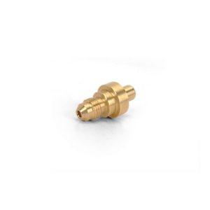 Comp Cams Coupler Fitting, -4 AN Nipple to Cga #326 Male Inverted Flare, Straight, Brass, Single – NS6502