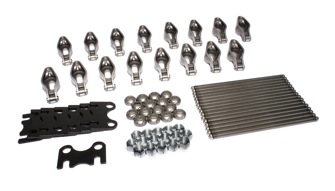 Comp Cams Valve Train Kit, For Use with Chevy Small Block 4.3L-6.6L/262-400 Cubic Inch, Set of Sixteen 1.6 Ratio Magnum Rocker Arm – RPG101