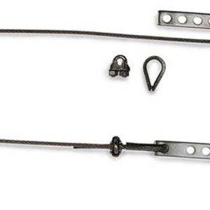 Comp.eng/Mor Suspension Travel Limiter, Weld on, Cable Type, With Mount Tabs/ Cable Assemblies/ Hardware – C2025