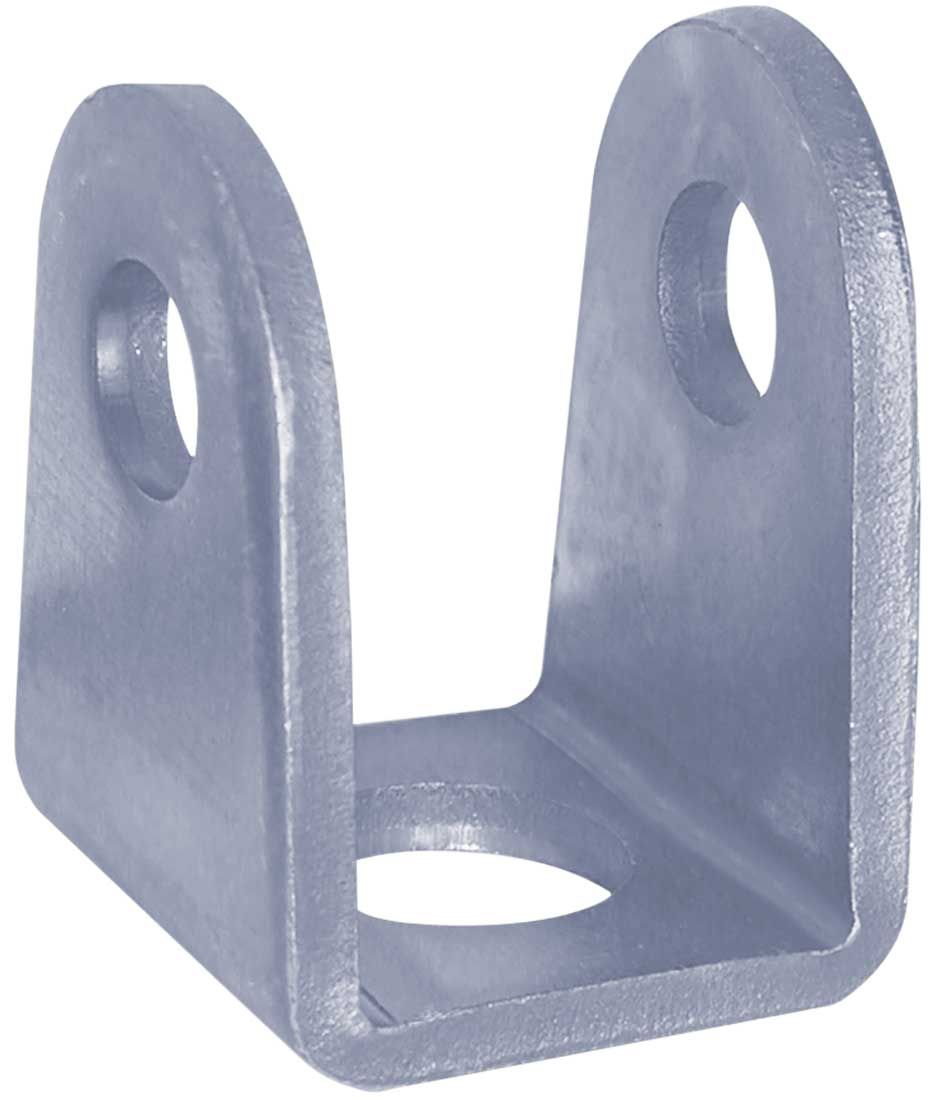 Comp.eng/Mor Four Link Suspension Diagonal Link Bracket, Mild Steel, 3/4 Inch Mounting Hole, 1/2 Inch Rod End Hole, Single – C3423
