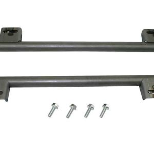 Comp.eng/Mor Seat Installation Bracket, Used for Seats with Side Mount Brackets/ a Slider or Bottom Mounts, Fixed, Black, Steel, Set of 2 – C4908