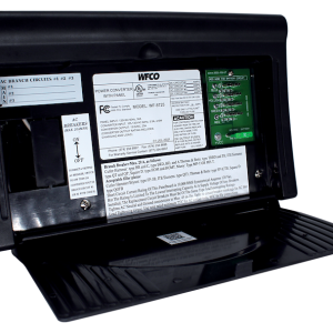 Wfco Technol Power Converter, 8700 Series, Converter/ Charger, Converts 105 to 130 Volt AC to 13.2 to 14.4 Volt DC, 430 Watts Output – WF-8725-AD