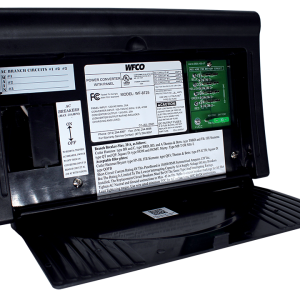 Wfco Technol Power Converter, 8700 Series, Converts 105 to 130 Volt AC to 13.2 to 14.4 Volt DC – WF-8725-PB-LIS